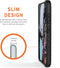 Urban Armor Gear Monarch - Smartphonehoesje - 5-laagse bescherming - Zwart