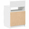 vidaXL - Nachtkastjes - 2 - st - met - 2 - lades - 40x33x60 - cm - wit