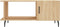 vidaXL - Salontafel - 90x50x40 - cm - bewerkt - hout - sonoma - eikenkleurig