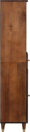 vidaXL - Dressoir - 38x33x160 - cm - Massief - Mango - Hout