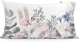 Kussensloop HappyFriday Delicate bouquet Multicolour 50 x 75 cm (2 Stuks)