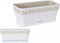 Zelfwaterende plantenpot Stefanplast 3919201 Wit 13,3 x 12,3 x 29,3 cm Beige Plastic