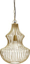 PTMD Sherr Ronde Hanglamp - H47 x Ø35,5 cm - Ijzer - Goud
