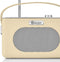 Swan Draagbare Retro Radio DAB+ - Creme - met Bluetooth