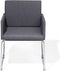 GOMEZ - Eetkamerstoel - Grijs - Polyester