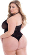 Gympak Baci Lingerie Zwart Queen size