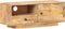 vidaXL - Tv-meubel - 90x30x35 - cm - massief - mangohout