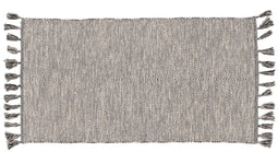 Tapijt Grijs 70 % katoen 30 % Polyester 80 x 150 cm