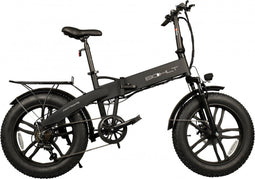 Bohlt Fat Twenty Elektrische Vouwfiets - 374Wh accu - 6 versnellingen - Zwart
