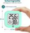 Ease Electronicz Hygrometer - Weerstation - Luchtvochtigheidsmeter - Thermometer - Inclusief CR2032 batterij en plakstrip