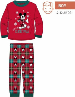 Cerda Group Mickey Pyjama Met Lange Mouwen Rood 6 Years