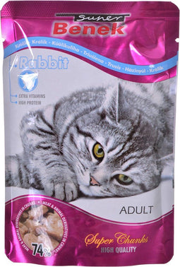 SUPER BENEK Kip in saus - nat kattenvoer - 100 g