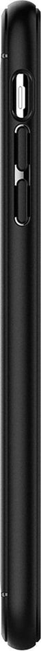 Spigen Rugged Armor bescherming hoesje iPhone XS Max - zwart case carbon fiber