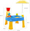 Sunny Aqua Explorer Zand & Watertafel met verstelbare parasol - inclusief accessoires