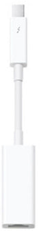 Apple MD463ZM/A - Thunderbolt naar Gigabit Ethernet Adapter - 10/100/1000BASE-T - Wit