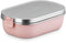 Le Creuset Lunchbox On The Go - RVS - 3-in-1 ontwerp - Shell Pink