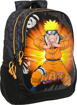 Schoolrugzak Naruto Zwart Oranje 32 x 44 x 16 cm