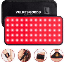 Vulpes Goods® BodyCare - Draagbare Infrarood Rugband - Roodlichttherapie 660 nm - Nabij-Infrarood 850 nm