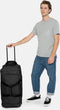 Eastpak Leatherface M - Reistas 69 Liter - Zachte wielen - Black