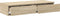 vidaXL - Ligbed - Sonoma - Eik - 80x36,5x16,5 - cm - Gelaagd - Hout