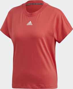 adidas M W MH 3S TEE - T-shirt Maat M - 3-stripes