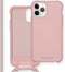 iMoshion Hoesje Geschikt voor iPhone 11 Pro Hoesje Met Koord - iMoshion Color Backcover met afneembaar koord - Roze