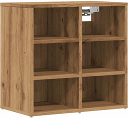 vidaXL - Schoenenkast - 52x30x50 - cm - artisanaal - eikenkleur