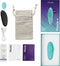 WeVibe - Moxie + | discreet vibrator for your briefs with 10 intensities that you control via app - Aqua