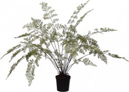 Silk-ka Kunstplant Palm Plant Zijde Groen 123 cm