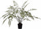 Silk-ka Kunstplant Palm Plant Zijde Groen 123 cm