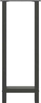 vidaXL - Salontafelpoten - 2 - st - 50x(100-101) - cm - staal - antraciet