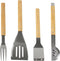 BBQ Gereedschapset – 4 Stuks – RVS – Voor Grill en Barbecue