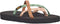 Teva W Olowahu - Dames Slippers - Maat 39 - Zwart/Bruin/Groen