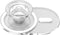 PopSockets PopGrip - Telefoonbutton en Standaard compatibel met een magnetische ring voor iPhone 12 en hoger - Doorzichtig
