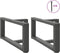 vidaXL - Salontafelpoten - 2 - st - T-vormig - 70x25x(30-31) - cm - staal - antraciet