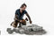 Halder SIMPLEX 3027.280 Voorhamer Ergonomische handgreep, Middelhard 2820 g 490 mm 1 stuk(s)