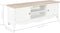 vidaXL - Tv-meubel - 120x30x40 - cm - hout - wit