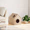 vidaXL - Kattenhuis - 41x50x50 - cm - massief - grenenhout