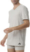 Adidas V-Neck Shirt Heren - V-hals T-shirt - Actief katoen - 3-pack (3 stuks)