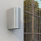 vidaXL Wandlamp buiten direct en indirect licht 2st