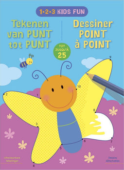 1-2-3 Kids Fun - Tekenen van punt tot punt tot 25 / 1-2-3 Kids Fun - Dessiner de point à point jusqu'a 25
