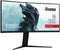 Iiyama G-Master GCB3480WQSU-B1 - Curved Monitor - 180Hz 3440x1440 1500R - Rood
