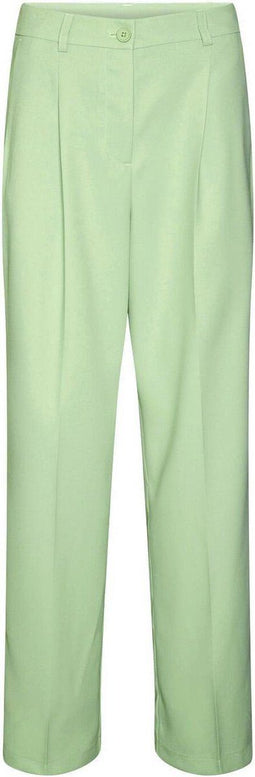 NOISY MAY NMDREWIE HW STRAIGHT PANTS KO NOOS - Dames Broek - High-waist - Rechte pijpen - Maat L