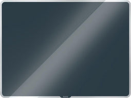 Leitz Cosy Glazen, Magnetisch Whiteboard Met Montageset - Glassboard Inclusief Microvezeldoek, Uitwisbare Marker Met Wisser - 600x400mm - Fluweel Grijs