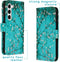 iMoshion Hoesje Geschikt voor Samsung Galaxy S23 Hoesje Met Pasjeshouder - iMoshion Design Softcase Bookcase - Zwart / Blossom