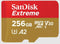 Sandisk Extreme microSDXC UHS-I (2024) - 256GB - Klasse 10 - 170 MB/s leessnelheid