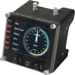 Logitech G Saitek Pro - Flight Instrument Panel - LCD display - Zwart