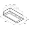 Inventum AKI6015RVS - Inbouwunit afzuigkap - 4 snelheden 62 dB(A) - RVS