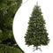 vidaXL - Kunstkerstboom - met - scharnieren - en - standaard - 180 - cm - groen