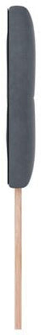vidaXL - Hoofdbord - met - Knoopverwerking - Donkergrijs - 80 - cm - Velvet